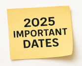 Important Dates